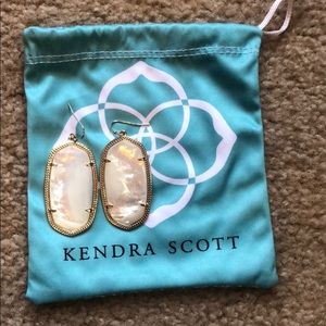 Kendra Scott Elle Gold in Ivory